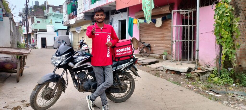 ZOMATO DELIVERY PARTNER